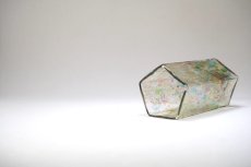 画像2: 北欧アートガラス/ビンテージガラス/Oiva Toikka/オイバ・トイッカ/Nuutajarvi/ヌータヤルヴィ/1977年/アートオブジェクト/TAHITI vase 813/タヒチベース (2)