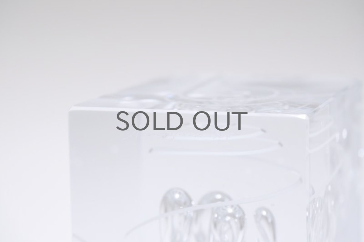 画像4: 北欧アートガラス/ビンテージガラス/アートピース/Oiva Toikka/オイバトイッカ/Annual Cube/アンニュアルキューブ/1987年 (4)