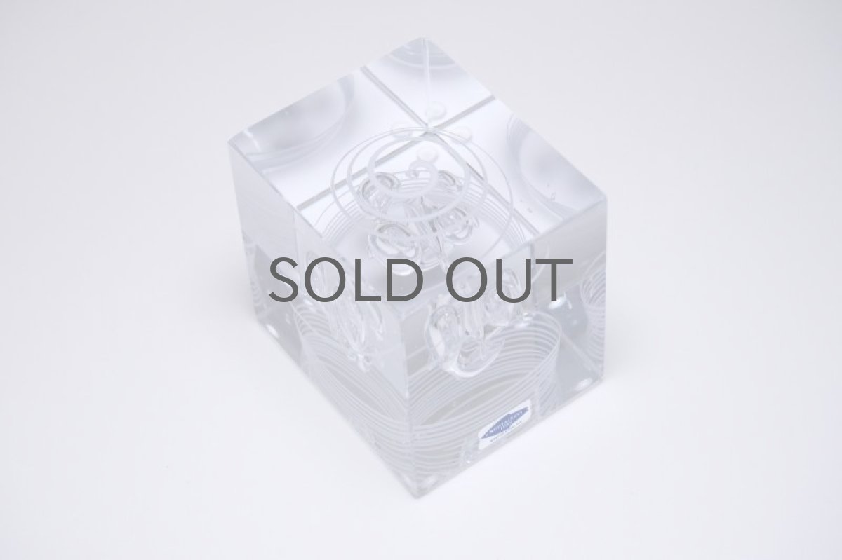 画像6: 北欧アートガラス/ビンテージガラス/アートピース/Oiva Toikka/オイバトイッカ/Annual Cube/アンニュアルキューブ/1987年 (6)