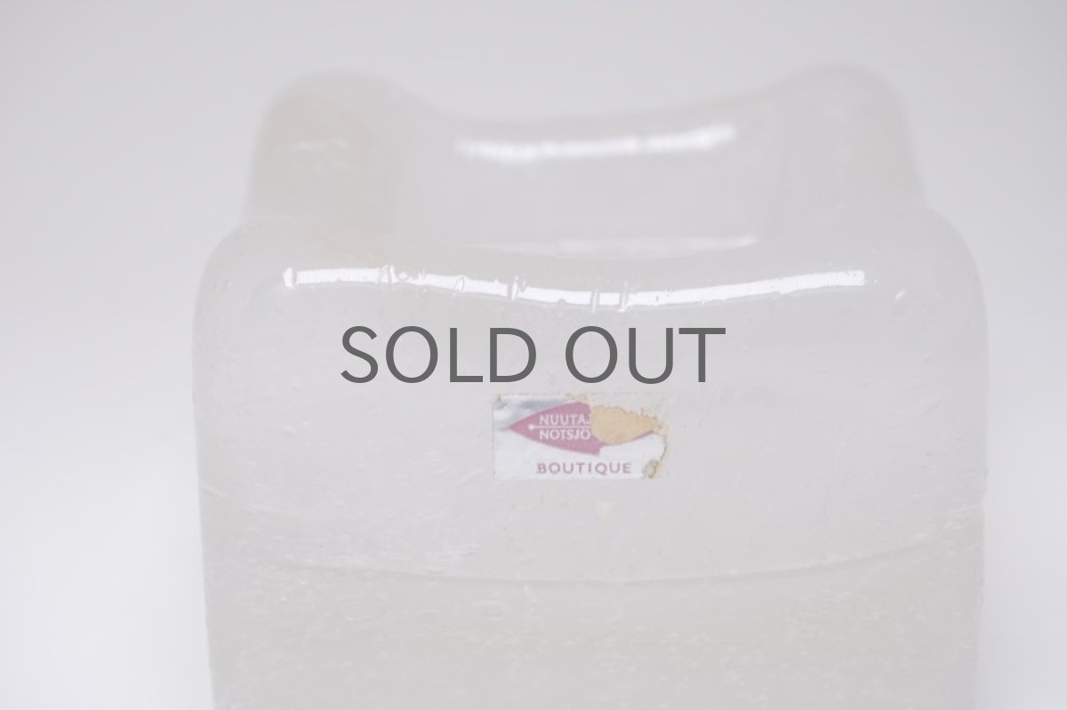 画像3: 北欧ガラス/Oiva Toikka/オイバ・トイッカ/Nuutajarvi/ヌータヤルヴィ/IGLU/イグルー/スクエアー/ホワイト/ブティックシール付き (3)