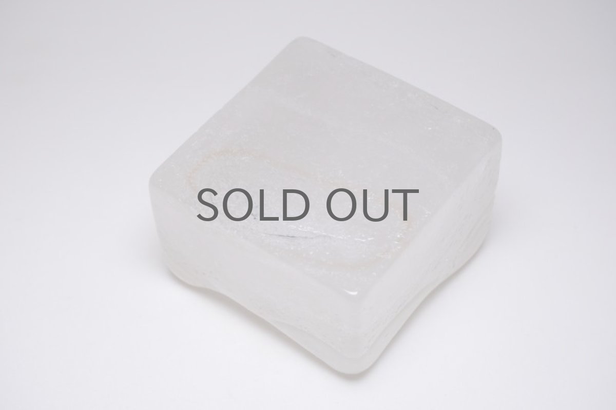 画像4: 北欧ガラス/Oiva Toikka/オイバ・トイッカ/Nuutajarvi/ヌータヤルヴィ/IGLU/イグルー/スクエアー/ホワイト/ブティックシール付き (4)