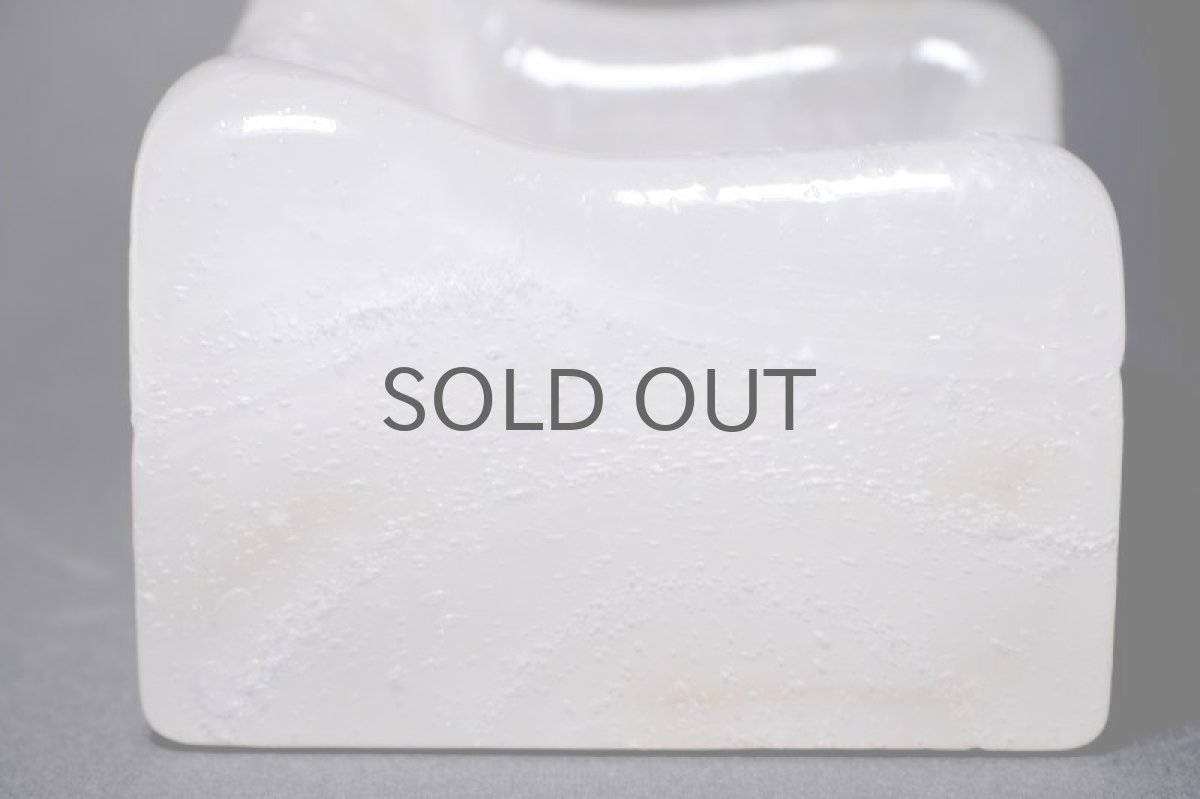 画像8: 北欧ガラス/Oiva Toikka/オイバ・トイッカ/Nuutajarvi/ヌータヤルヴィ/IGLU/イグルー/スクエアー/ホワイト/ブティックシール付き (8)