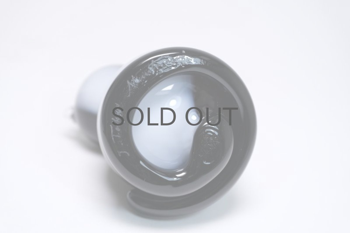 画像9: 北欧アートガラス/ビンテージガラス/Inkeri Toikka/インケリ・トイッカ/Kissa/ネコ/ホワイト＆ブラック (9)