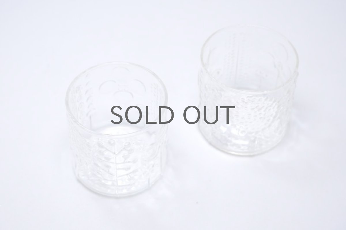 画像3: 北欧ビンテージガラス/オイバトイッカ/フローラ/ヌータヤルヴィ/ショットグラス/クリア (3)