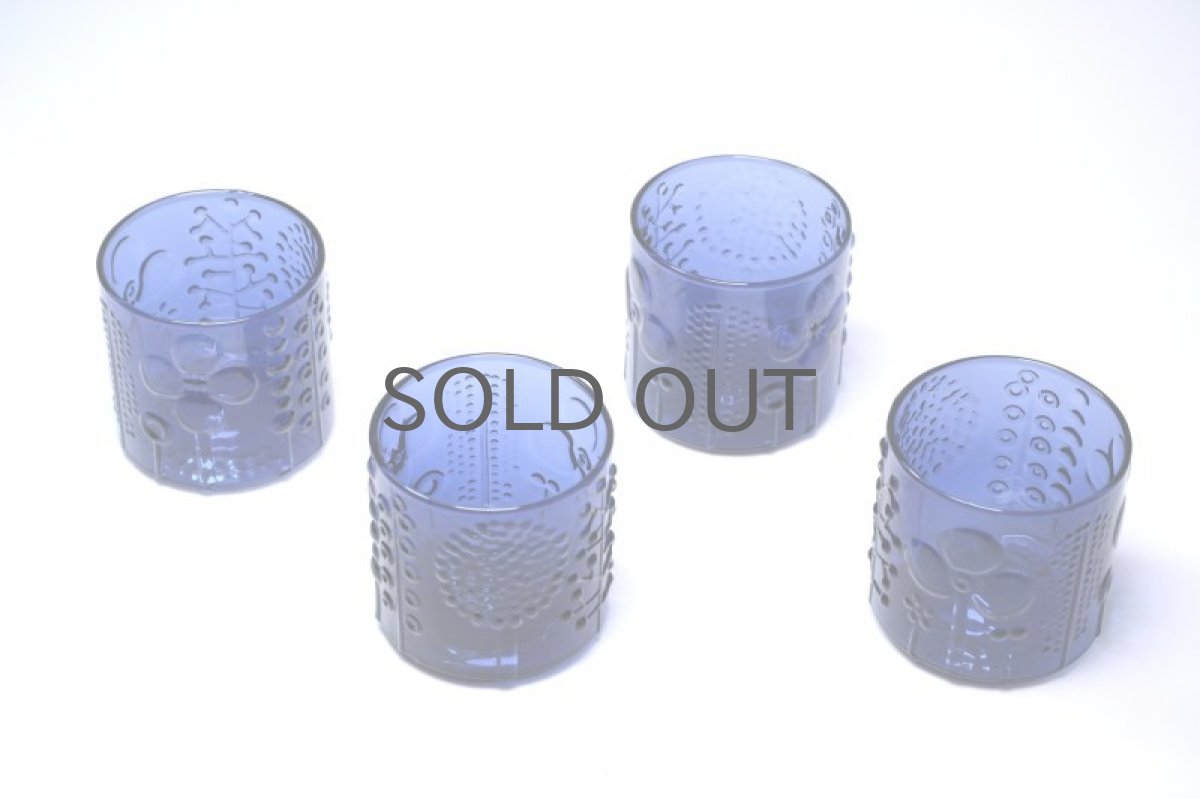 画像6: 北欧ビンテージガラス/オイバトイッカ/フローラ/ヌータヤルヴィ/ショットグラス/バイオレット (6)