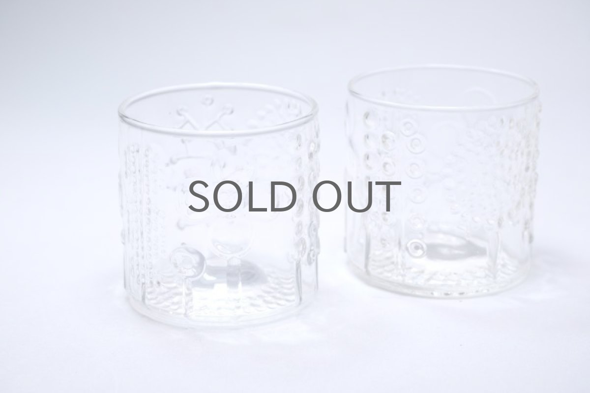 画像5: 北欧ビンテージガラス/オイバトイッカ/フローラ/ヌータヤルヴィ/ショットグラス/クリア (5)