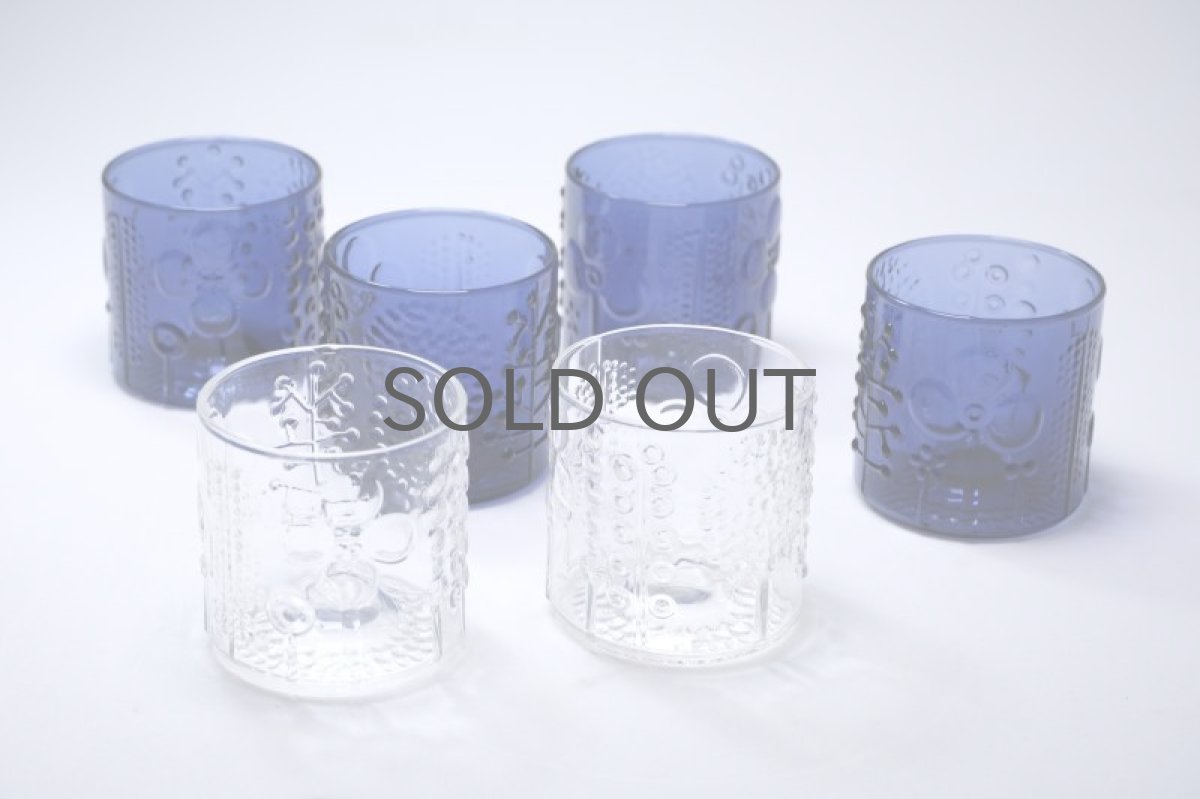 画像6: 北欧ビンテージガラス/オイバトイッカ/フローラ/ヌータヤルヴィ/ショットグラス/クリア (6)