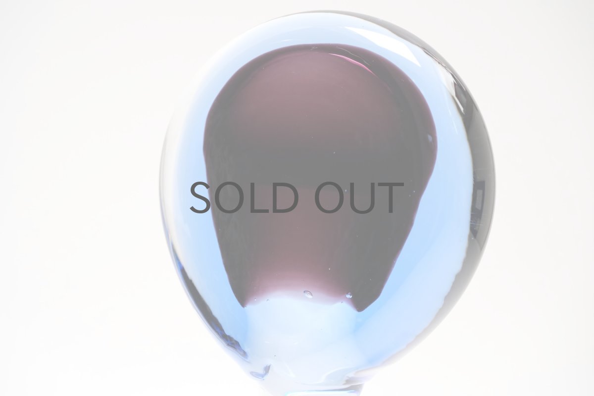 画像2: 北欧アートガラス/ビンテージガラス/アートピース/Oiva Toikka/オイバトイッカ/Lollipop/ロリポップ/2008/59個限定 (2)