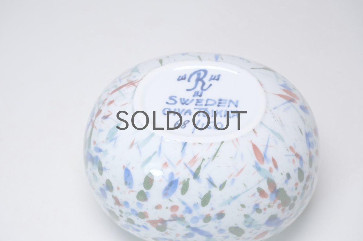 画像9: 北欧ビンテージ/Oiva Toikka/オイバ・トイッカ/Rorstrand/Pro Arte/アートオブジェクト/ドットボウル/ナンバリング有り (9)