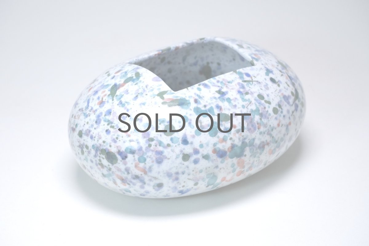 画像2: 北欧ビンテージ/Oiva Toikka/オイバ・トイッカ/Rorstrand/Pro Arte/アートオブジェクト/ドットボウル/Lサイズ/ナンバリング有り (2)