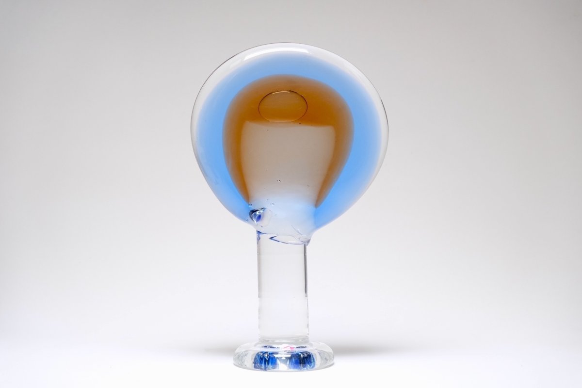 画像2: 北欧アートガラス/ビンテージガラス/アートピース/Oiva Toikka/オイバトイッカ/Lollipop/ロリポップ/NUUTAJARVI/ヌータヤルヴィ/2008/60個限定 (2)