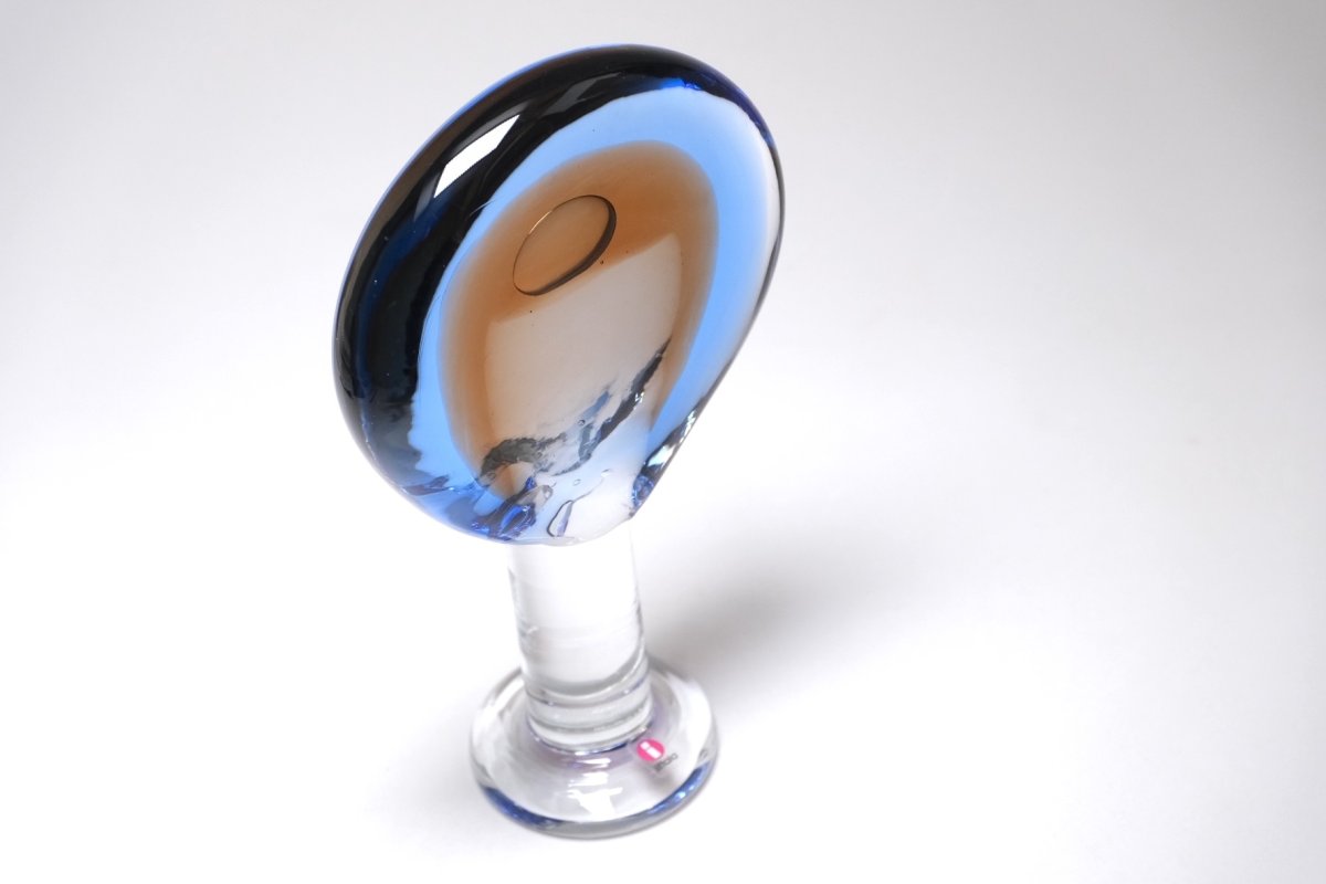 画像4: 北欧アートガラス/ビンテージガラス/アートピース/Oiva Toikka/オイバトイッカ/Lollipop/ロリポップ/NUUTAJARVI/ヌータヤルヴィ/2008/60個限定 (4)