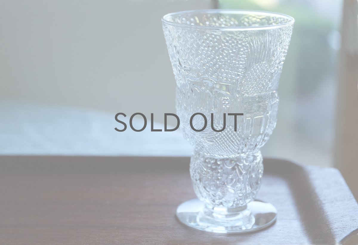 画像3: 北欧ビンテージガラス/Oiva Toikka/オイバ・トイッカ/Fauna/ファウナ/NUUTAJARVI/ヌータヤルヴィ/ワイングラス/クリア (3)