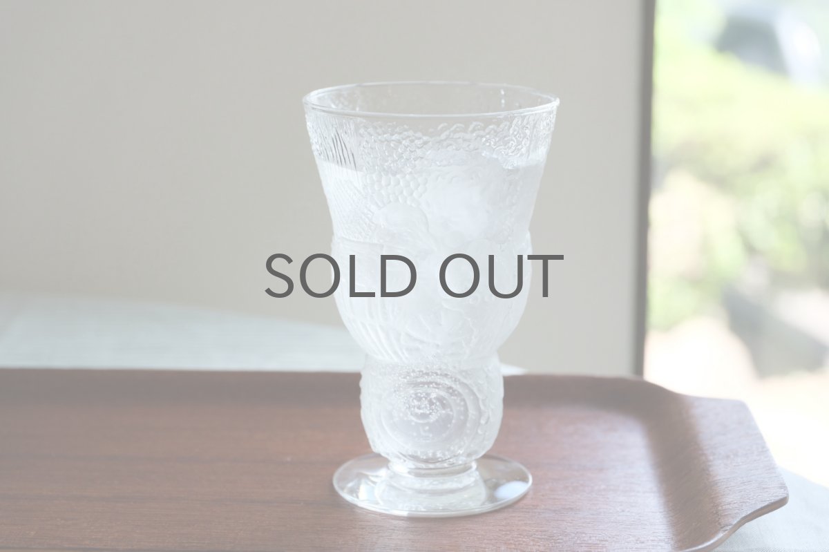 画像7: 北欧ビンテージガラス/Oiva Toikka/オイバ・トイッカ/Fauna/ファウナ/NUUTAJARVI/ヌータヤルヴィ/ワイングラス/クリア (7)