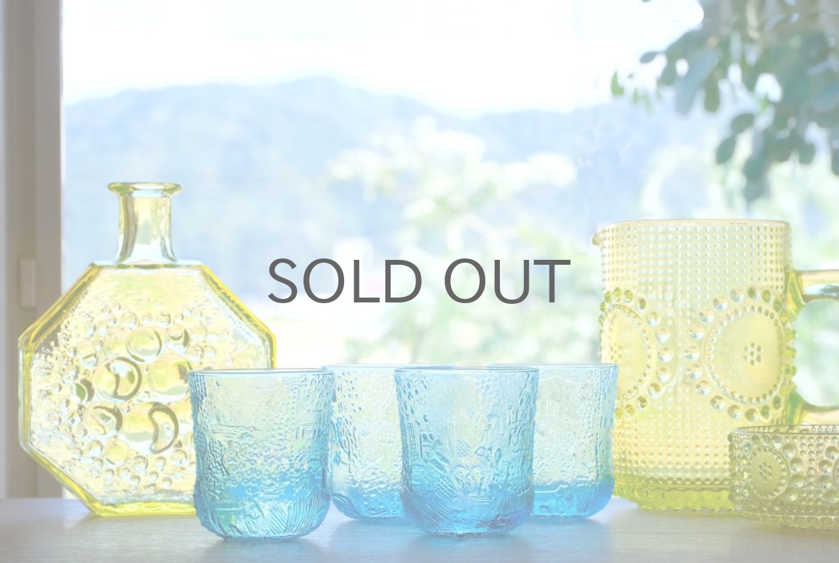 画像7: 北欧ビンテージガラス/Oiva Toikka/オイバ・トイッカ/ファウナ/NUUTAJARVI/ヌータヤルヴィ/ブルー/グラス (7)