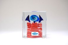 画像3: 北欧アートガラス/ビンテージガラス/アートピース/Oiva Toikka/オイバトイッカ/Cube/スペシャルキューブ/500個限定 (3)