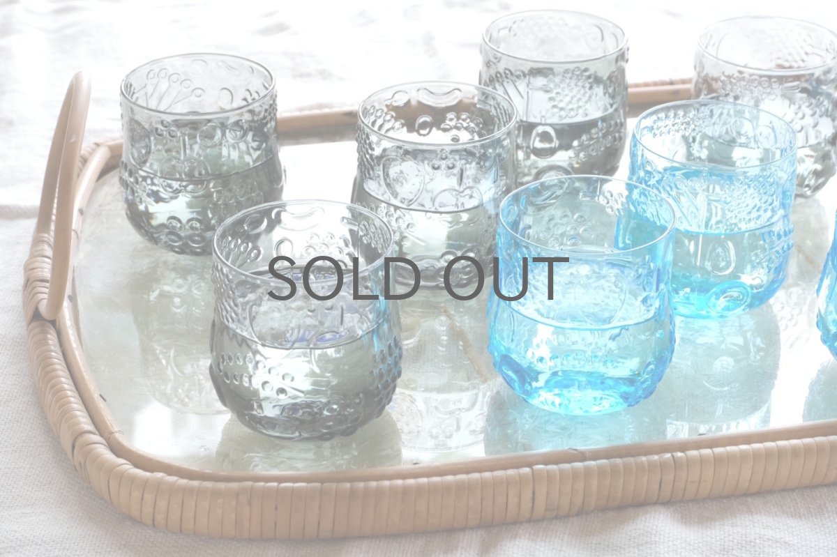 画像10: 北欧ビンテージガラス/Oiva Toikka/オイバトイッカ/Frutta/フルッタ/タンブラー/ブルー (10)