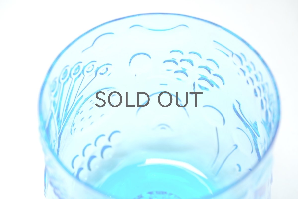 画像7: 北欧ビンテージガラス/Oiva Toikka/オイバトイッカ/Frutta/フルッタ/タンブラー/ブルー (7)