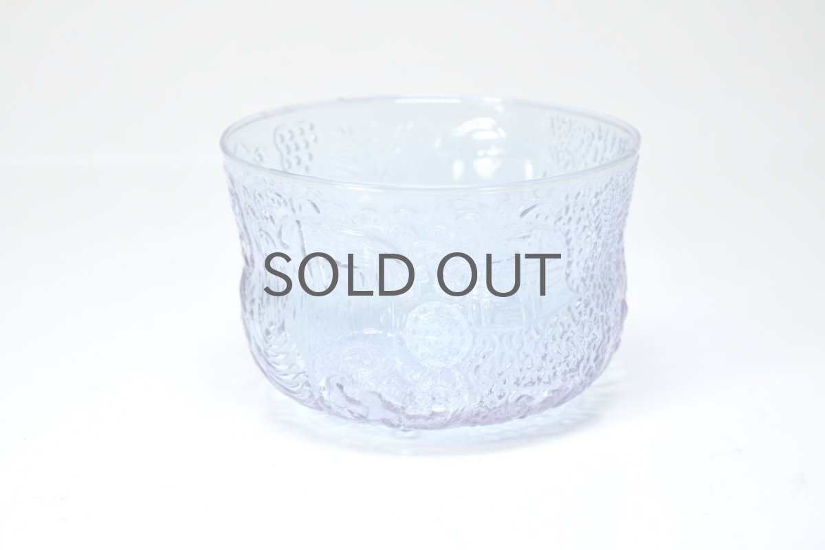 画像5: 北欧ビンテージガラス/Oiva Toikka/オイバ・トイッカ/ファウナ/NUUTAJARVI/ヌータヤルヴィ/アメジスト/ボウル (5)