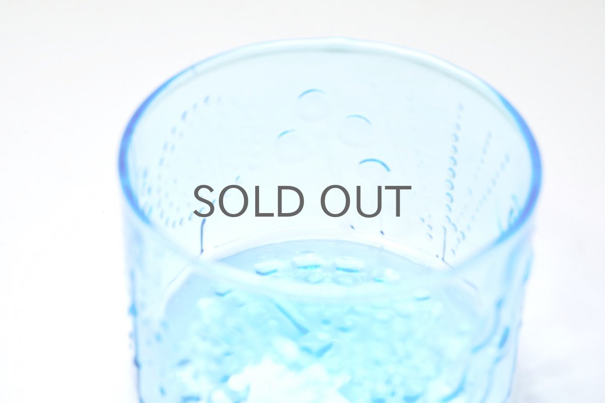 画像3: 北欧ビンテージガラス/Oiva Toikka/オイバトイッカ/Flora/フローラ/Sボウル/ブルー (3)