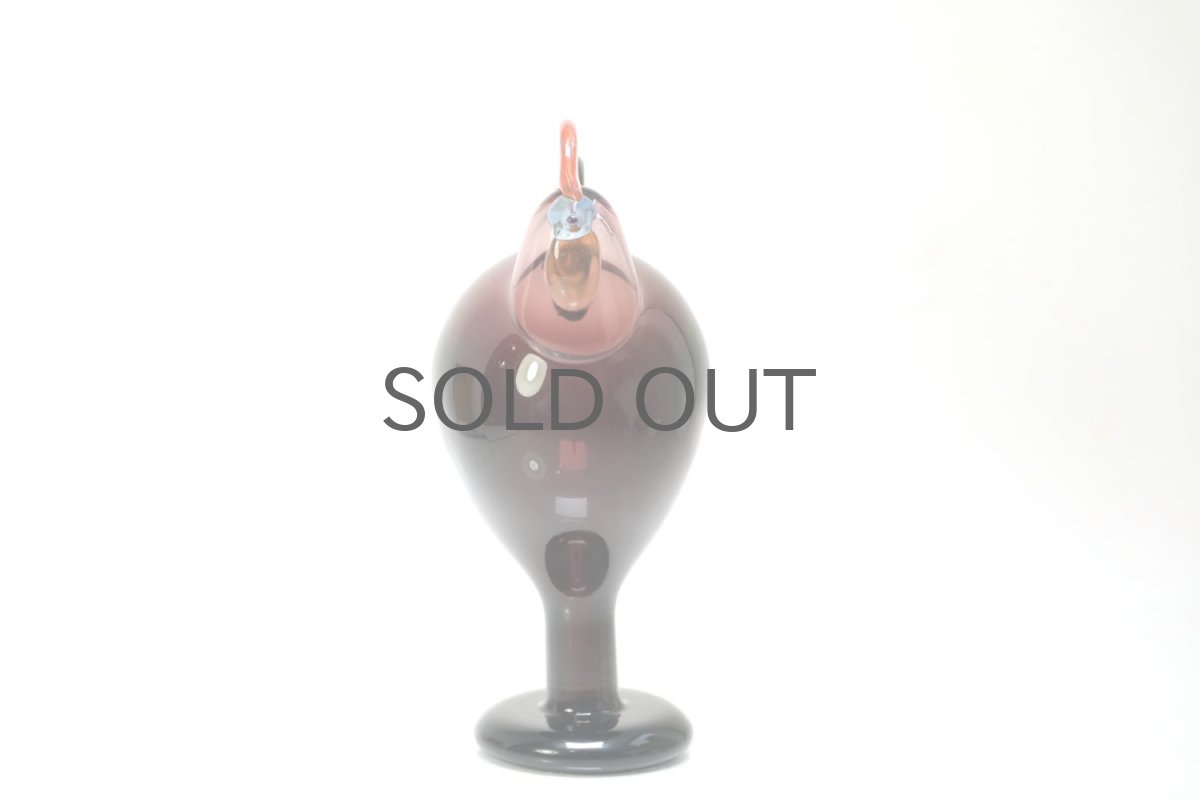 画像3: 北欧アートガラス/ビンテージガラス/Oiva Toikka/オイバ・トイッカ/iittala/イッタラ/Birds/バード/Kukko/Rooster/ルースター/1998年 (3)