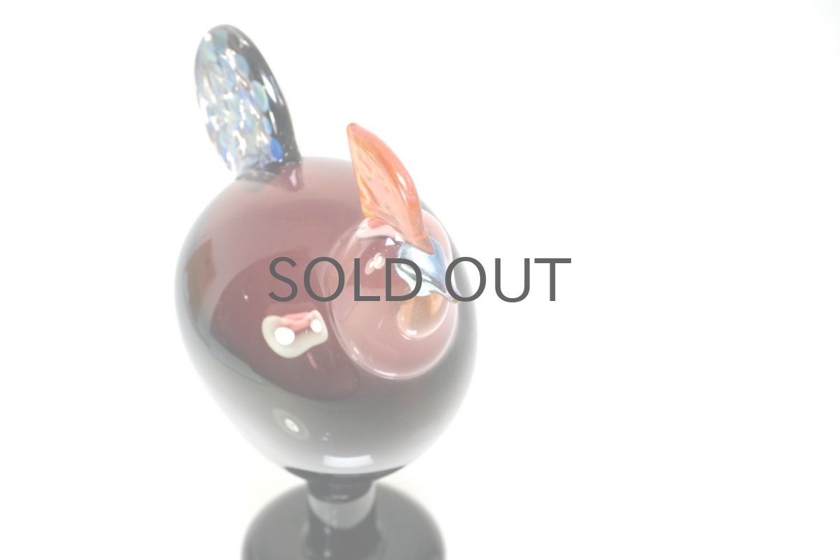 画像8: 北欧アートガラス/ビンテージガラス/Oiva Toikka/オイバ・トイッカ/iittala/イッタラ/Birds/バード/Kukko/Rooster/ルースター/1998年 (8)