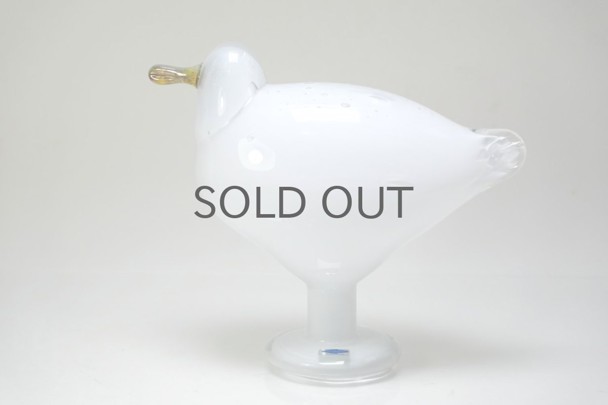 画像1: 北欧アートガラス/ビンテージガラス/Oiva Toikka/オイバ・トイッカ/iittala/イッタラ/Birds/バード/SEA MEW/カモメ (1)