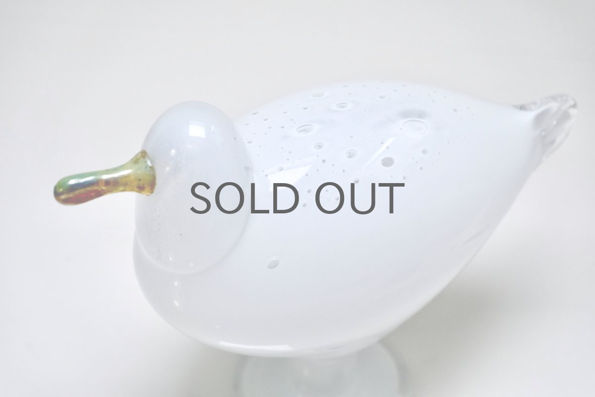 画像6: 北欧アートガラス/ビンテージガラス/Oiva Toikka/オイバ・トイッカ/iittala/イッタラ/Birds/バード/SEA MEW/カモメ (6)