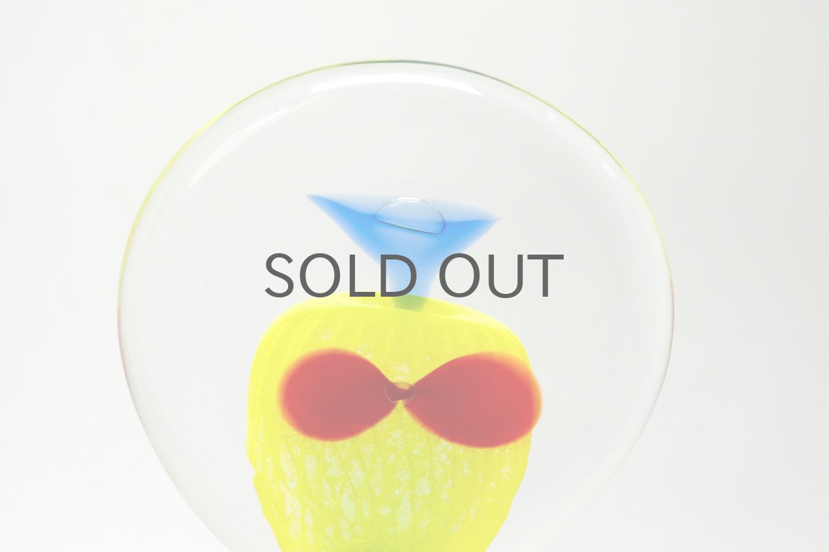 画像2: 北欧アートガラス/ビンテージガラス/アートピース/Oiva Toikka/オイバトイッカ/Lollipop/ロリポップ/2004/200個限定 (2)