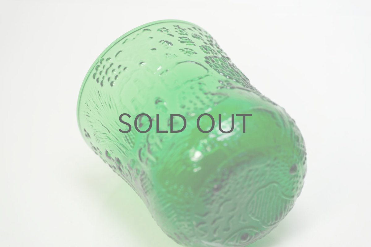 画像4: 北欧ビンテージガラス/Oiva Toikka/オイバ・トイッカ/ファウナ/NUUTAJARVI/ヌータヤルヴィ/グリーン/グラス (4)