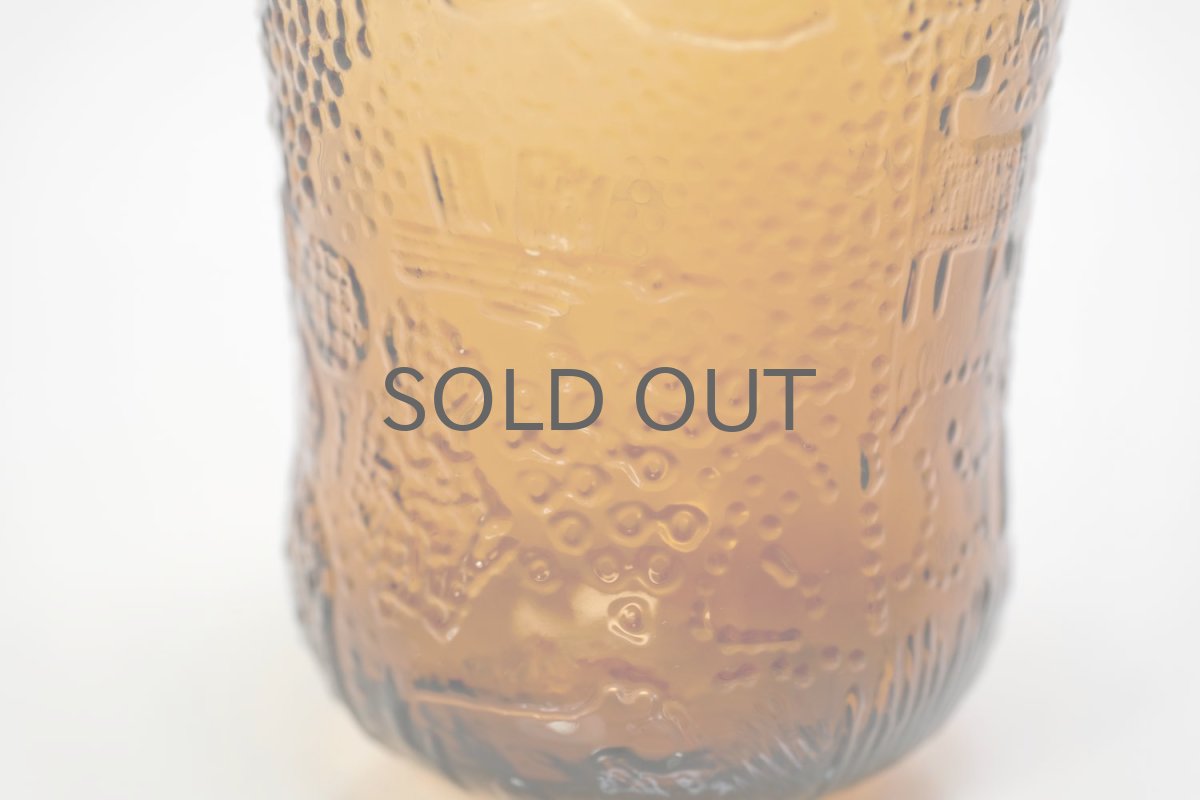 画像3: 北欧ビンテージガラス/Oiva Toikka/オイバ・トイッカ/ファウナ/NUUTAJARVI/ヌータヤルヴィ/アンバー/グラス (3)