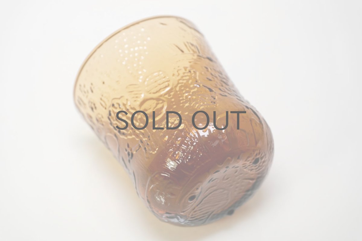 画像4: 北欧ビンテージガラス/Oiva Toikka/オイバ・トイッカ/ファウナ/NUUTAJARVI/ヌータヤルヴィ/アンバー/グラス (4)