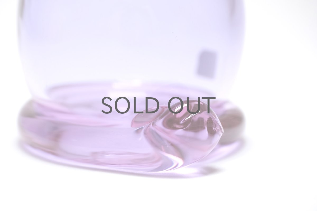 画像7: 北欧アートガラス/ビンテージガラス/Inkeri Toikka/インケリ・トイッカ/Kissa/アメジスト/ネコオブジェ (7)