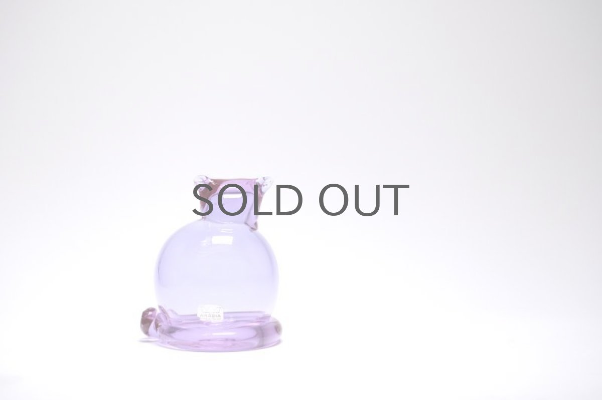 画像9: 北欧アートガラス/ビンテージガラス/Inkeri Toikka/インケリ・トイッカ/Kissa/アメジスト/ネコオブジェ (9)