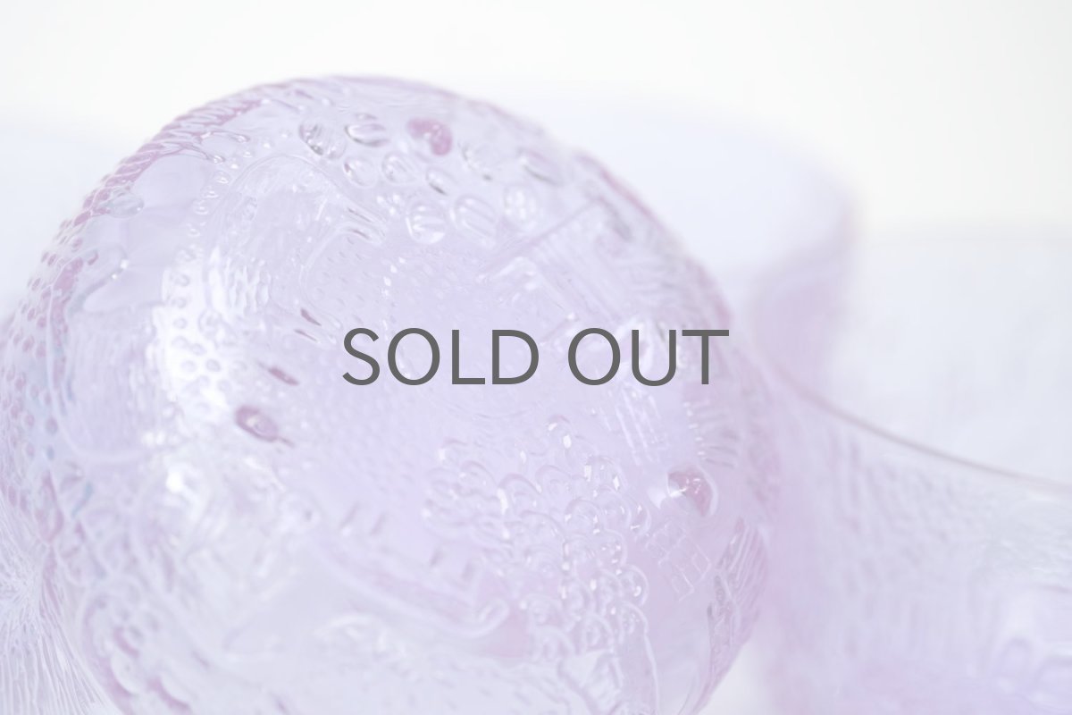 画像6: 北欧ビンテージガラス/Oiva Toikka/オイバ・トイッカ/ファウナ/NUUTAJARVI/ヌータヤルヴィ/アメジスト/ファウナ/ボウル/No.1 (6)