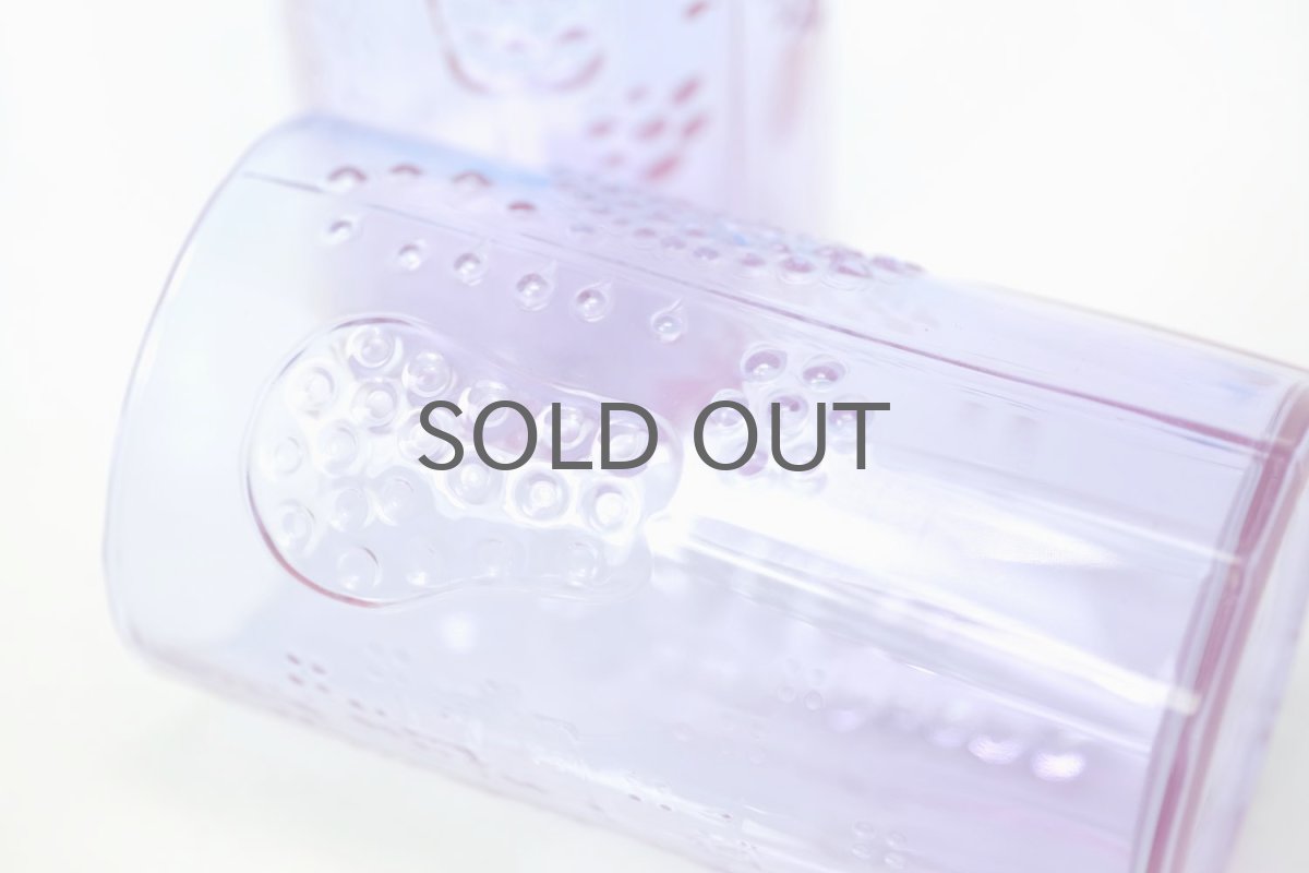 画像6: 北欧ビンテージガラス/オイバトイッカ/フローラ/グラス/タンブラー/高さ10cm/アメジスト (6)