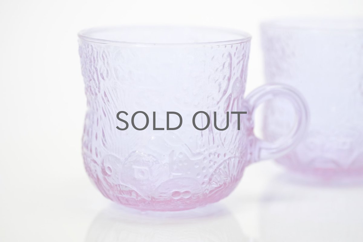 画像2: 北欧ビンテージガラス/Oiva Toikka/オイバ・トイッカ/ファウナ/NUUTAJARVI/ヌータヤルヴィ/ファウナ/アメジスト/カップ (2)