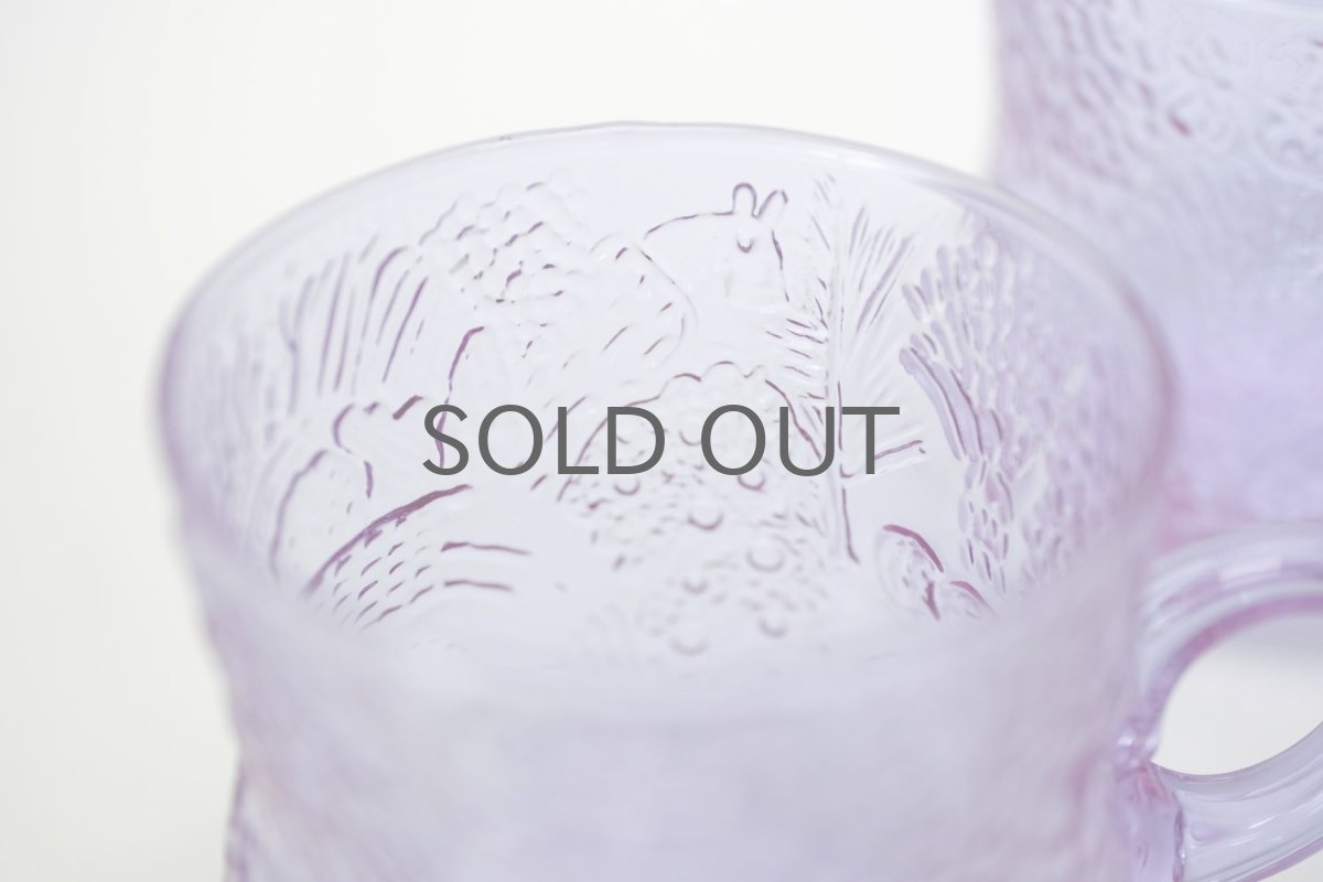 画像4: 北欧ビンテージガラス/Oiva Toikka/オイバ・トイッカ/ファウナ/NUUTAJARVI/ヌータヤルヴィ/ファウナ/アメジスト/カップ (4)