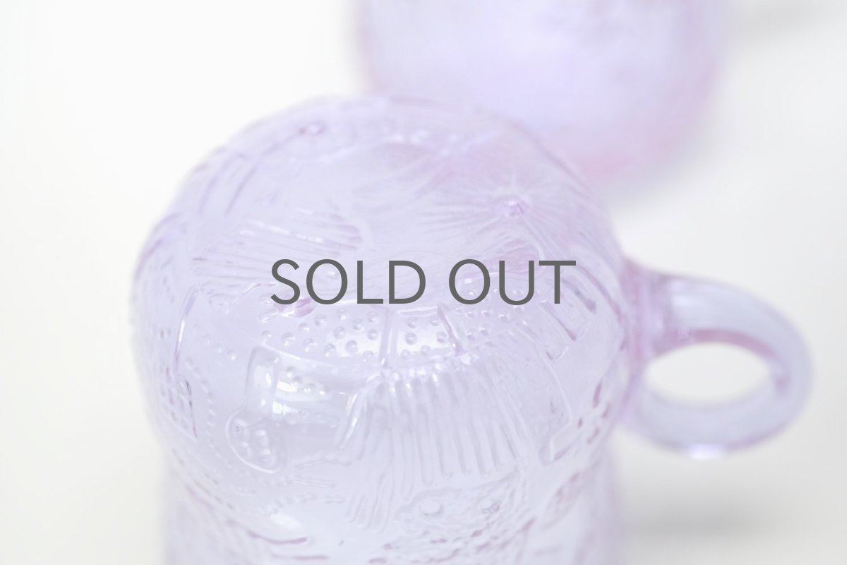 画像5: 北欧ビンテージガラス/Oiva Toikka/オイバ・トイッカ/ファウナ/NUUTAJARVI/ヌータヤルヴィ/ファウナ/アメジスト/カップ (5)