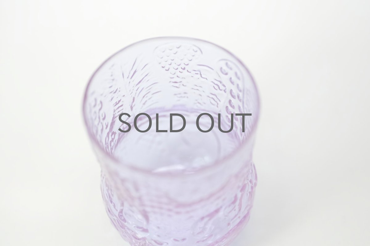 画像3: 北欧ビンテージガラス/Oiva Toikka/オイバ・トイッカ/ファウナ/NUUTAJARVI/ヌータヤルヴィ/アメジスト/ショットグラス (3)