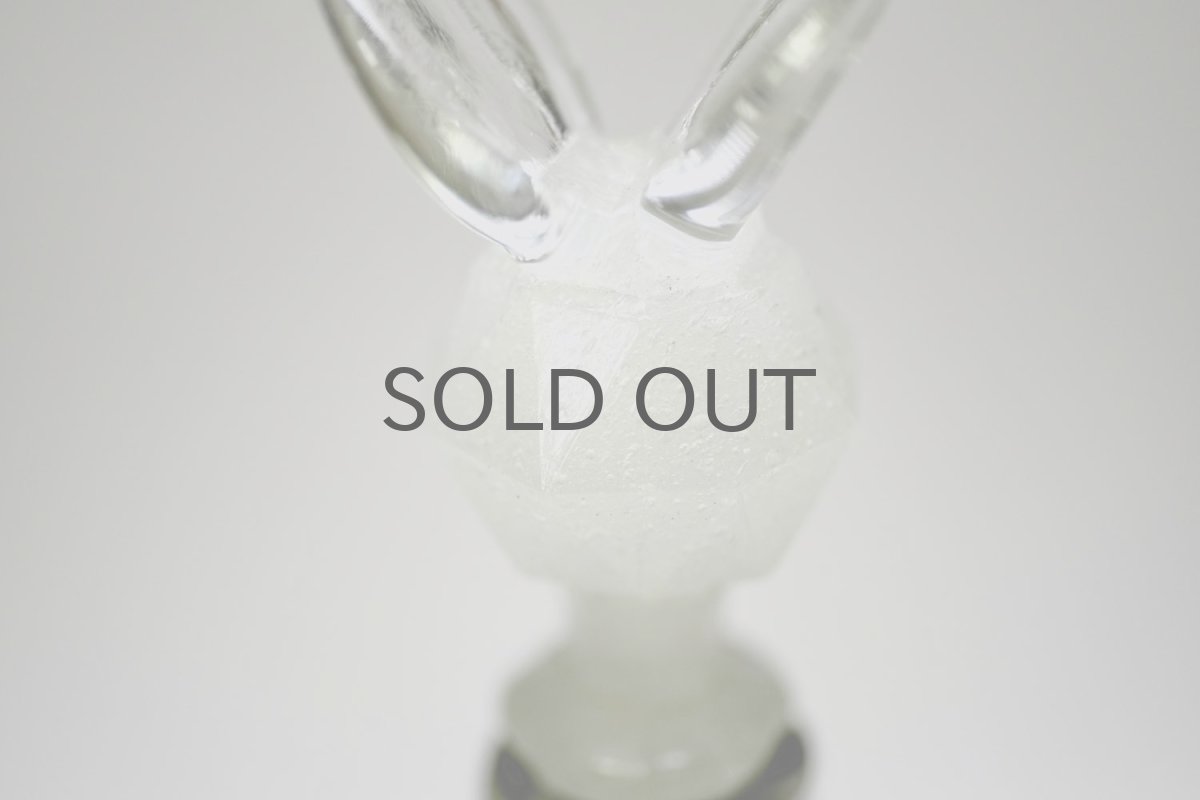 画像5: 北欧アートガラス/ビンテージガラス/Oiva Toikka/オイバ・トイッカ/Nuutajarvi/ヌータヤルヴィ/Puteli/プテリボトル/Lサイズ/ブルー (5)