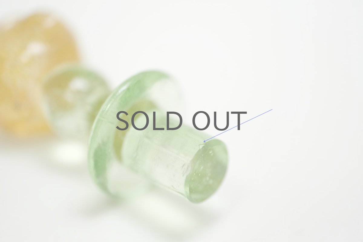 画像6: 北欧アートガラス/ビンテージガラス/Oiva Toikka/オイバ・トイッカ/Nuutajarvi/ヌータヤルヴィ/Puteli/プテリボトル/MIサイズ/マーブル (6)