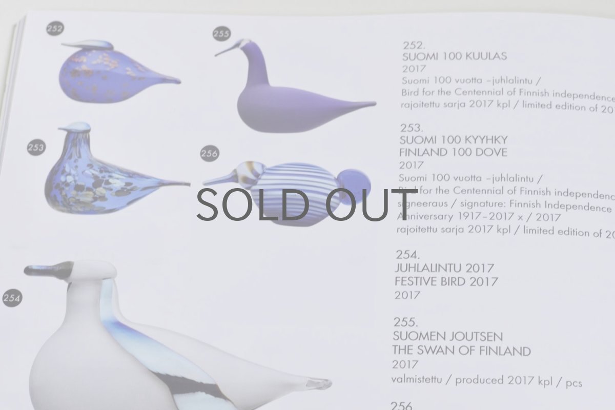 画像7: 再入荷/北欧アートガラス/ビンテージガラス/Oiva Toikka/オイバ・トイッカ/Birds/バード/OIVAN IHMEMAASSA/ブック (7)