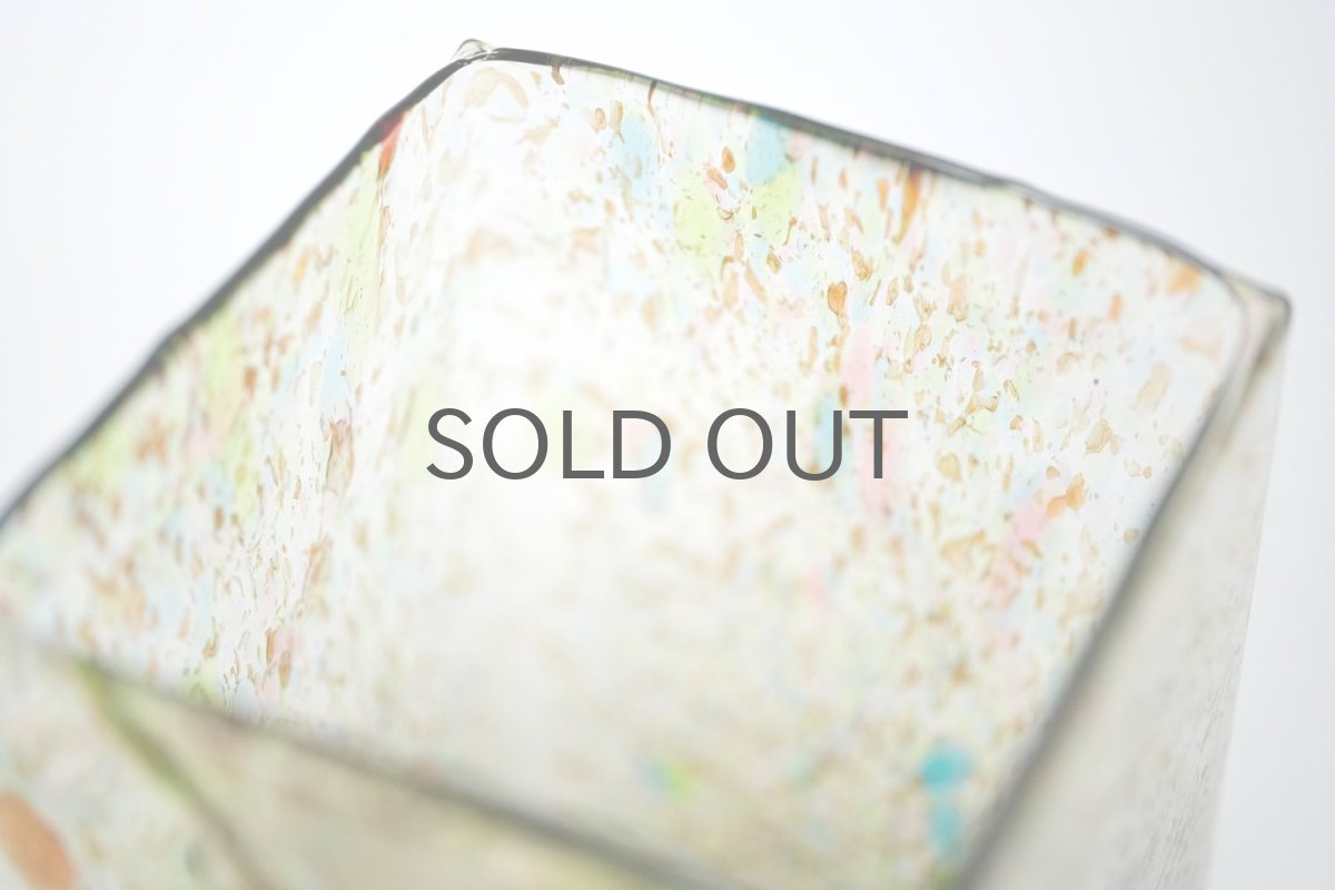 画像4: 北欧アートガラス/ビンテージガラス/Oiva Toikka/オイバ・トイッカ/Nuutajarvi/ヌータヤルヴィ/1977年/アートオブジェクト/TAHITI/vase 813/タヒチベース/Sサイズ (4)