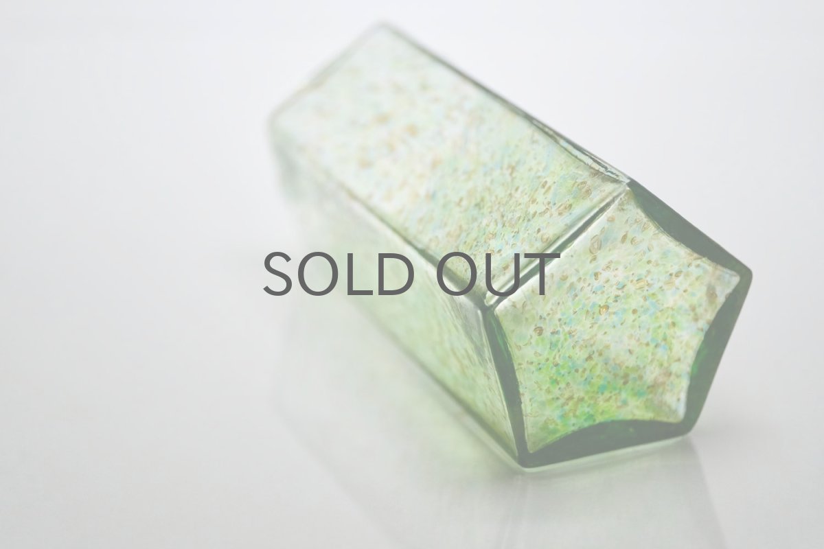 画像5: 北欧アートガラス/ビンテージガラス/Oiva Toikka/オイバ・トイッカ/Nuutajarvi/ヌータヤルヴィ/1977年/アートオブジェクト/TAHITI/vase 813/タヒチベース/Mサイズ (5)