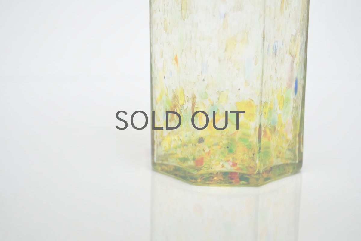 画像3: 北欧アートガラス/ビンテージガラス/Oiva Toikka/オイバ・トイッカ/Nuutajarvi/ヌータヤルヴィ/1977年/アートオブジェクト/TAHITI/vase 813/タヒチベース/Lサイズ (3)