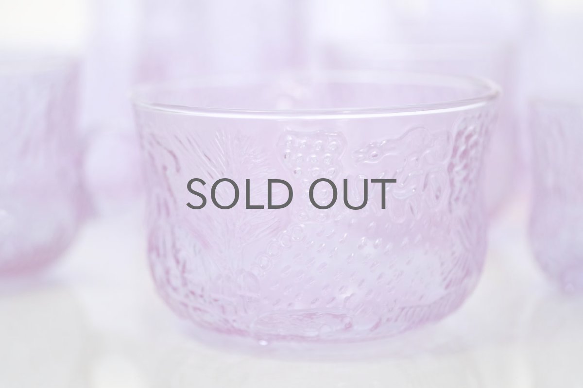 画像2: 北欧ビンテージガラス/Oiva Toikka/オイバ・トイッカ/ファウナ/NUUTAJARVI/ヌータヤルヴィ/アメジスト/ファウナ/ボウル/No.1 (2)