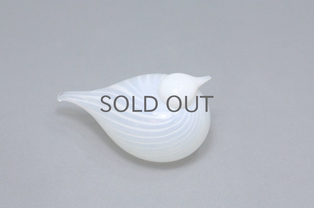 画像5: 北欧アートガラス/ビンテージガラス/Oiva Toikka/オイバトイッカ/イッタラ/Nuutajarvi/ヌータヤルヴィ/Birds/バード/Peukaloinen/Wren  (5)