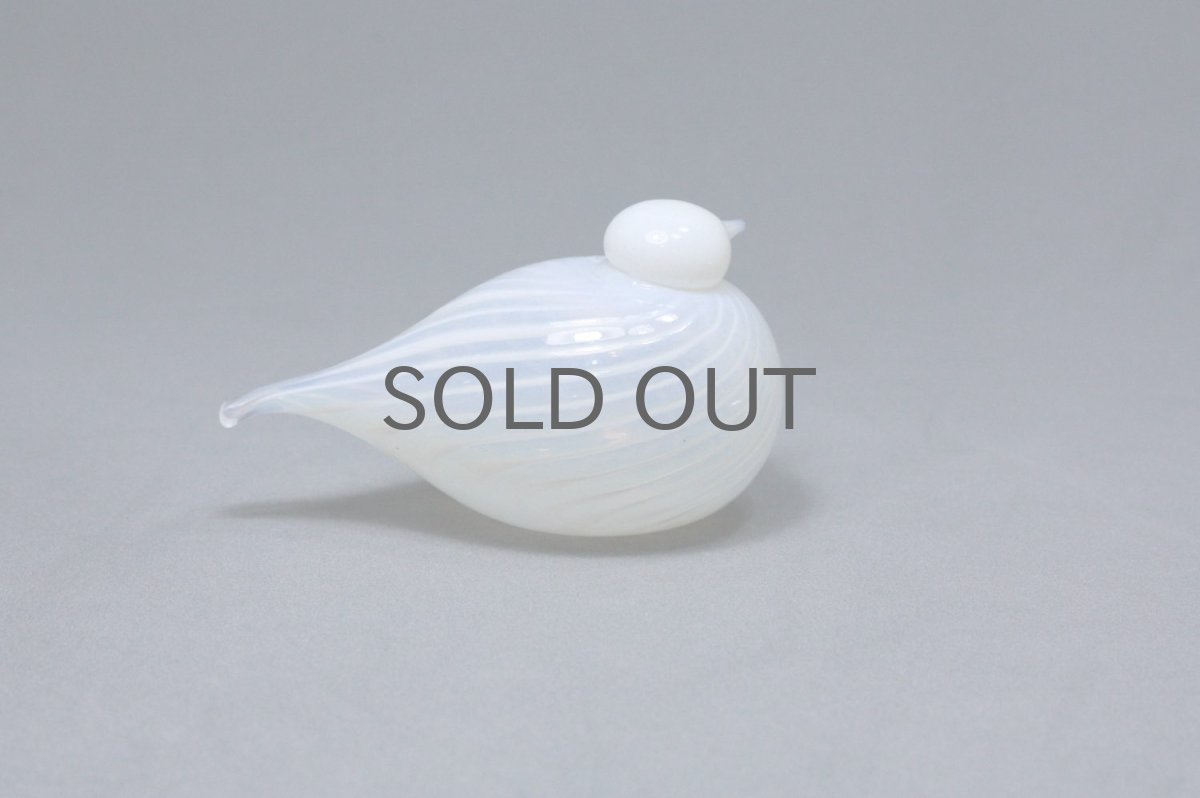 画像4: 北欧アートガラス/ビンテージガラス/Oiva Toikka/オイバトイッカ/イッタラ/Nuutajarvi/ヌータヤルヴィ/Birds/バード/Peukaloinen/Wren  (4)