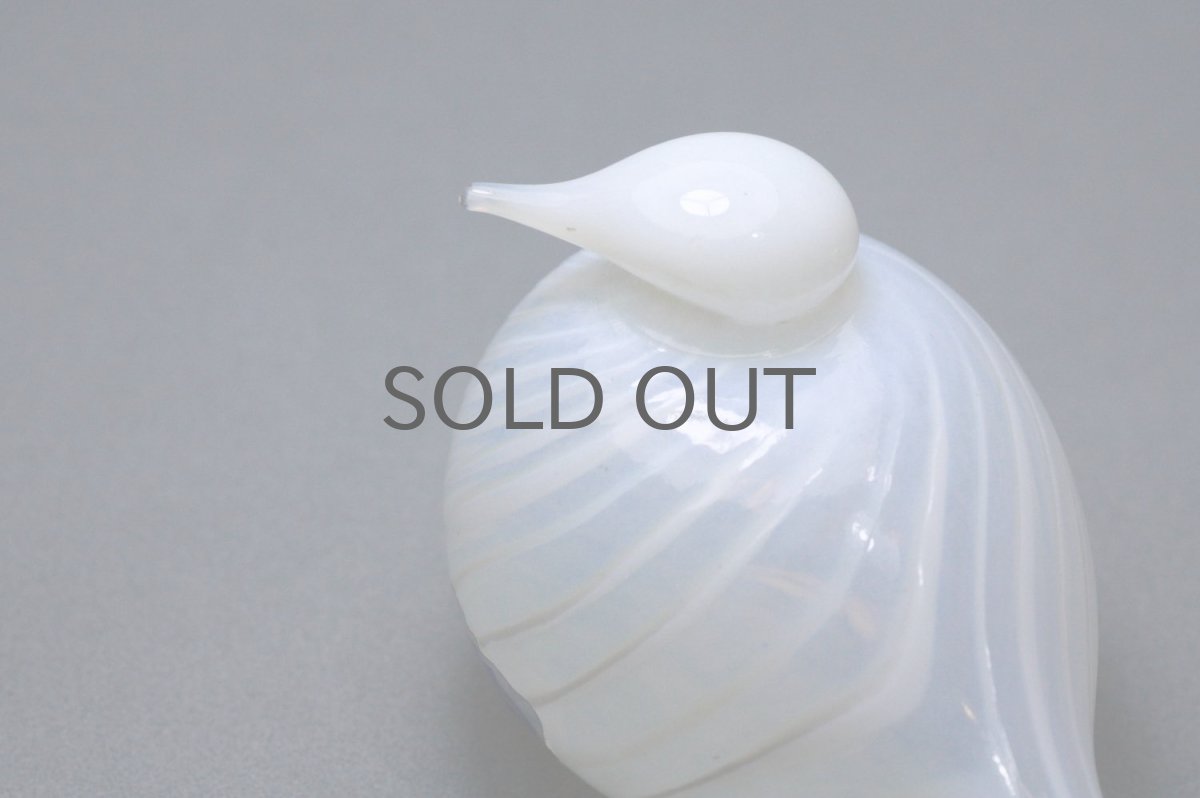 画像3: 北欧アートガラス/ビンテージガラス/Oiva Toikka/オイバトイッカ/イッタラ/Nuutajarvi/ヌータヤルヴィ/Birds/バード/Peukaloinen/Wren  (3)